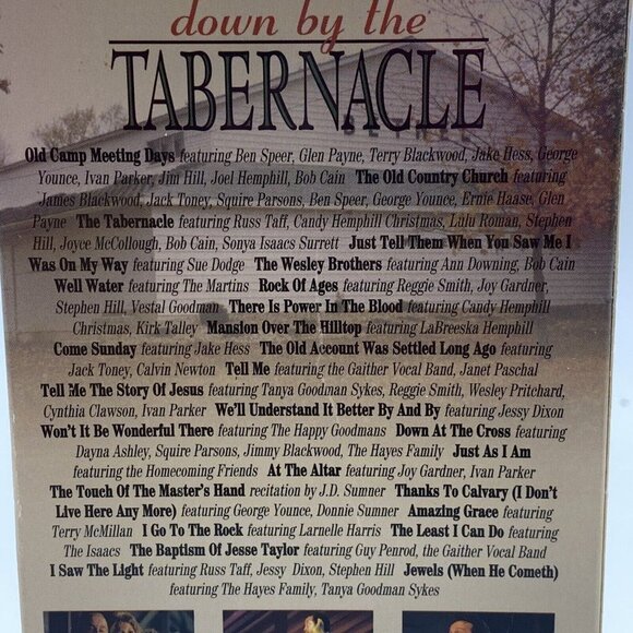 Lot 3 Bill Gaither's VHS Tapes 20 Favorite Songs Encore Down By‎ The Tabernacle - Picture 4 of 16